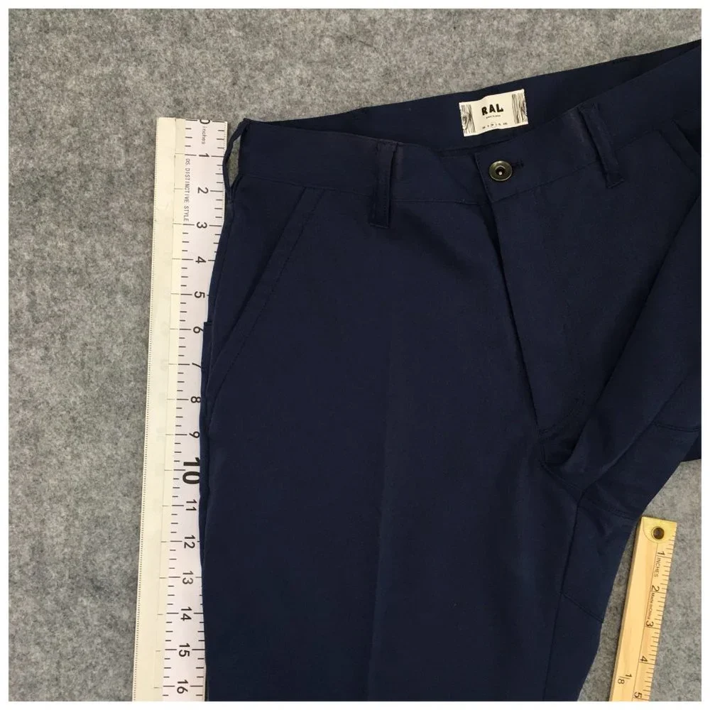 RAL Ride Alive Japan Mens Pants Casual Cycling Pant Multi Pocket Sz M (29 waist)